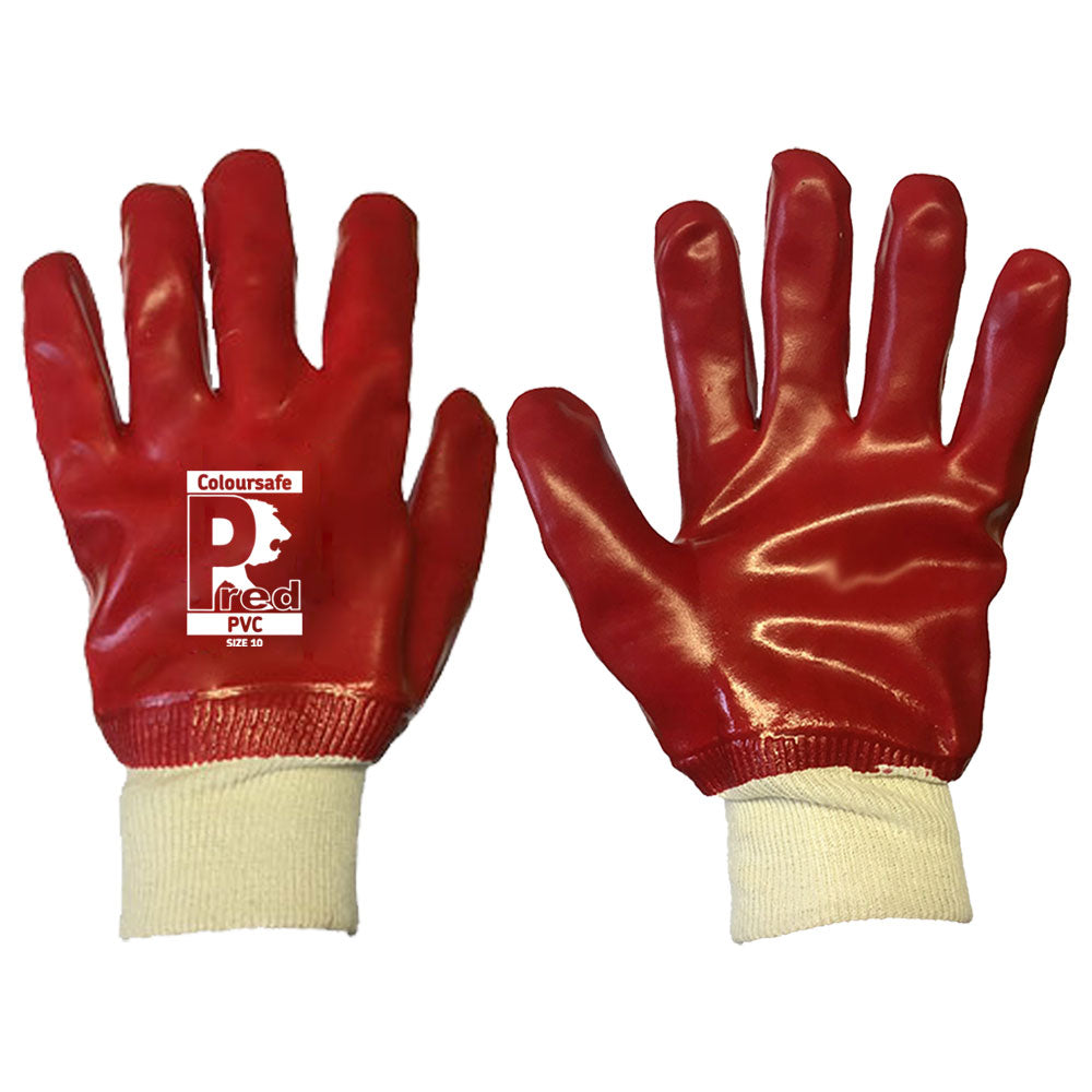 PVC Knit Wrist Glove