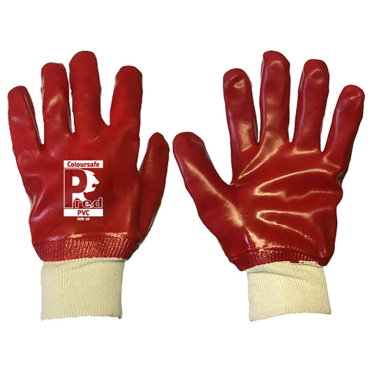 PVC Knit Wrist Glove