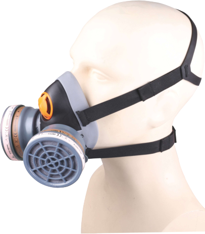 Delta Plus M6400 Spray Kit A2P3 Half Mask and Filters