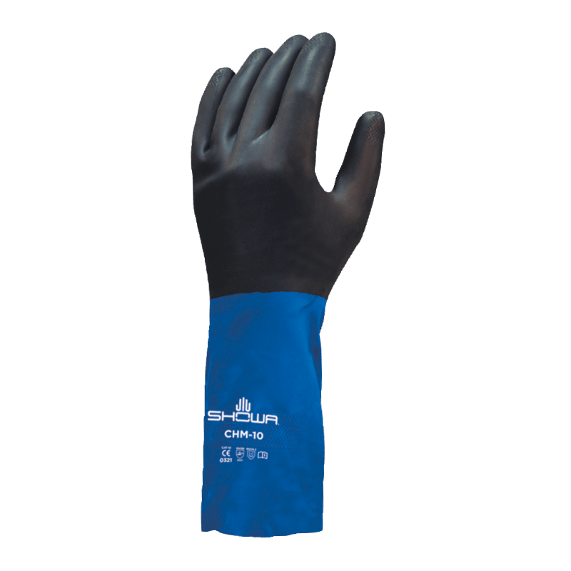 Showa CHM Latex/Neoprene Coating with an embossed grip