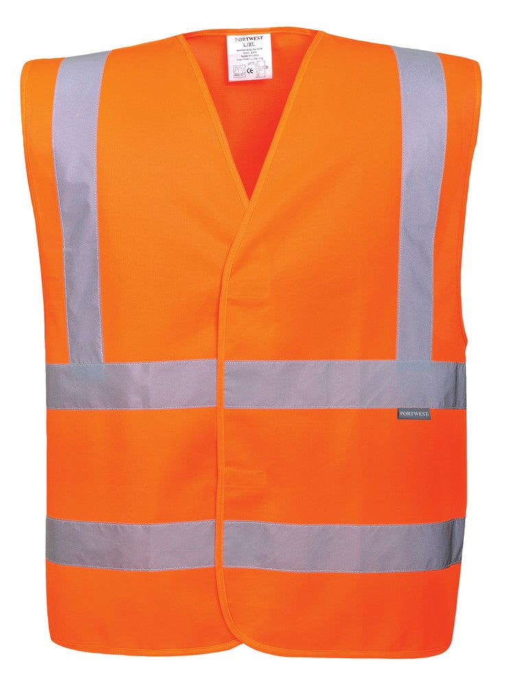 Portwest C470 High Visibility Two Band Waistcoat
