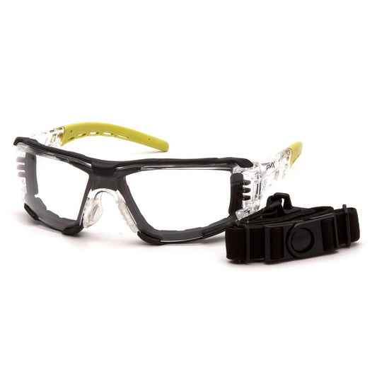 Pyramex Fyxate Clear Spoggle
